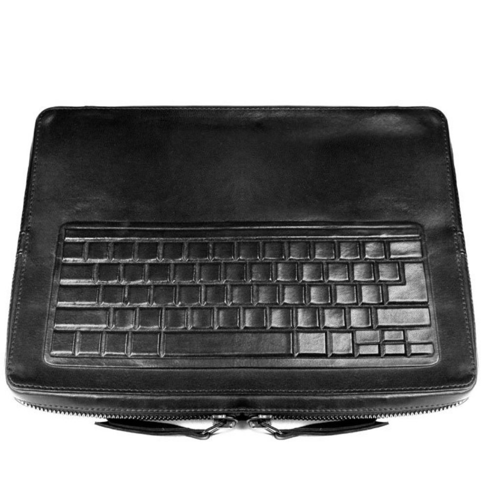 RARE! Natalia Brilli Lambskin Emboss Keyboard Case